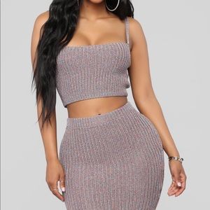 Two Piece Lavender Set